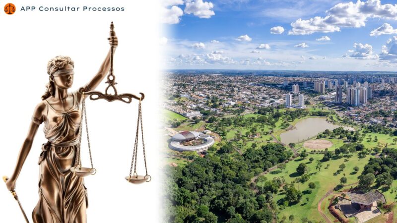 consulta processo no tribunal de mato grosso do sul - vista aérea da cidade de Campo Grande