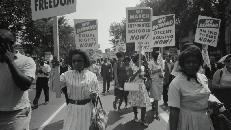 Civil rights march on Washington, D.C