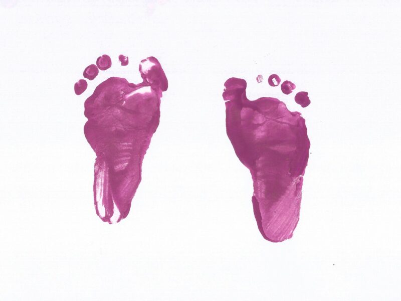 red and green human feet